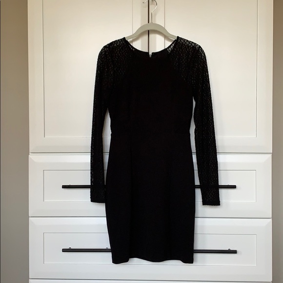 Guess Long Sleeve Mini Dress - Picture 1 of 6